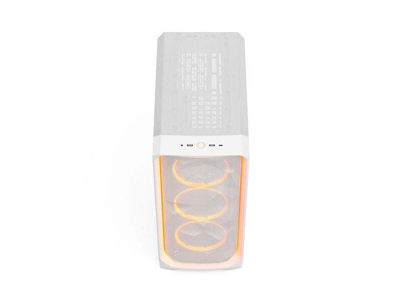 Fractal Design Meshify 3 Ambience Pro RGB White - Gehäuse - Miditower - Weiß