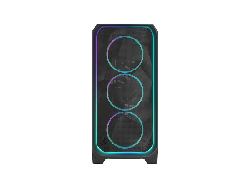 Fractal Design Meshify 3 XL Ambience Pro RGB Black - Gehäuse - Miditower - Schwarz