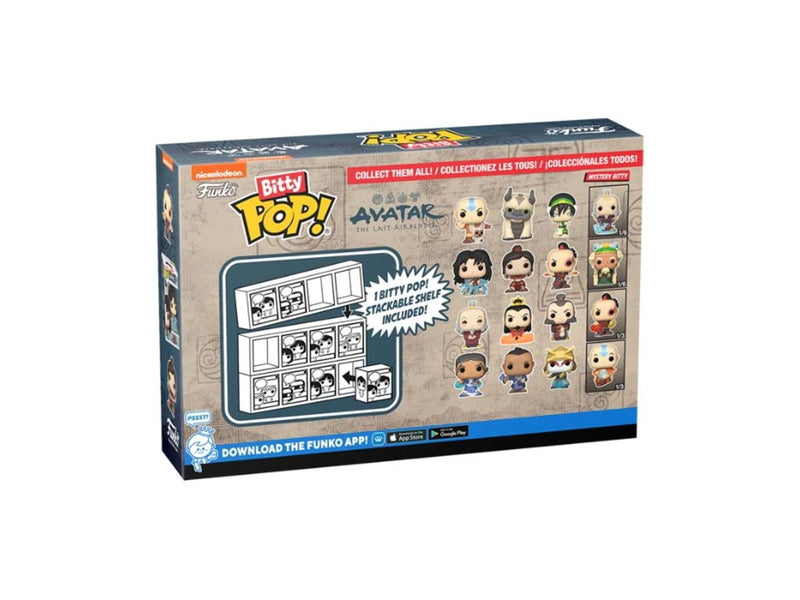 Funko! - Bitty POP Avatar The Last Airbender Series 2 - 4 pack - Figur