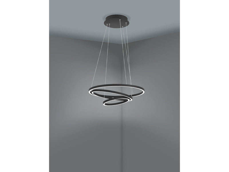 EGLO LOBINERO-Z pendant, black