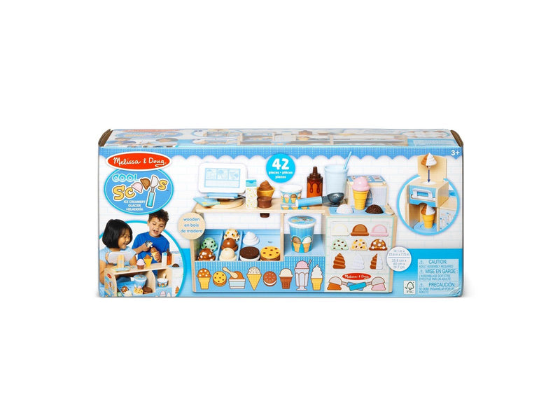 Melissa & Doug Wooden Cool Scoops Ice creamery
