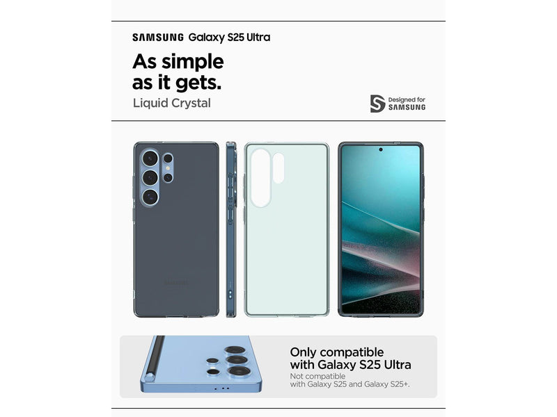 Spigen Liquid Crystal - Space Crystal - Samsung Galaxy S25 Ultra