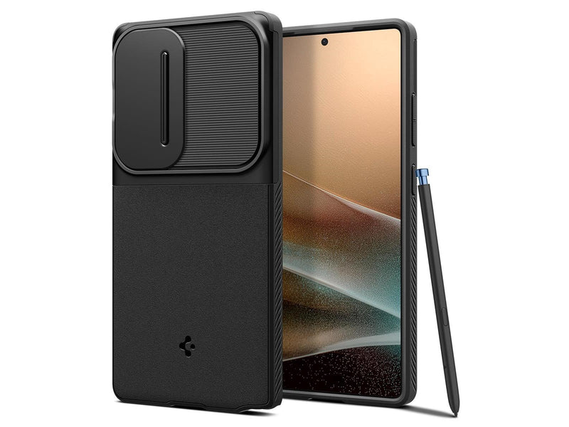 Spigen Optik Armor - Black - Samsung Galaxy S25 Ultra