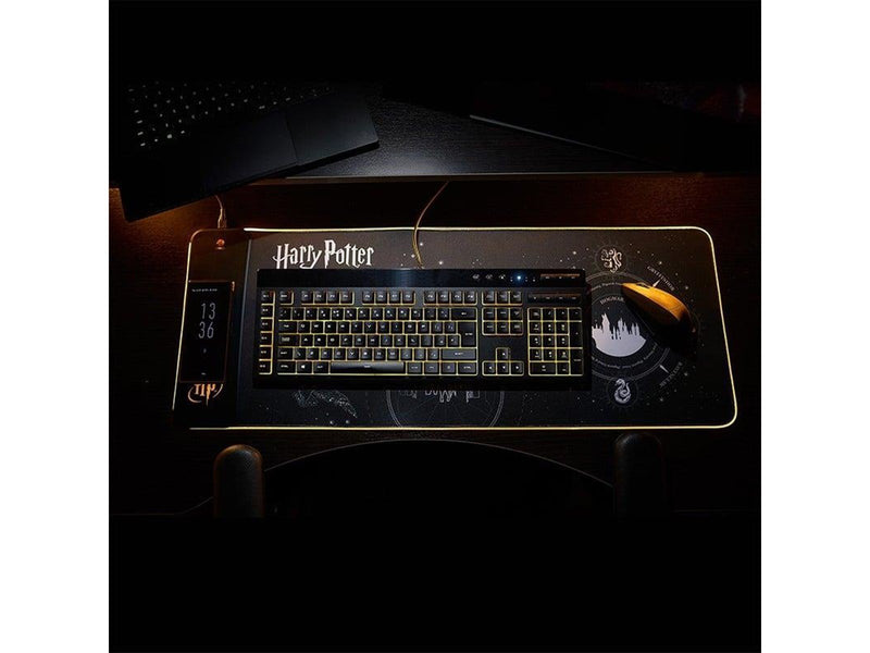 Numskull Harry Potter XL RGB Gaming Mat with 15W Wireless Charger