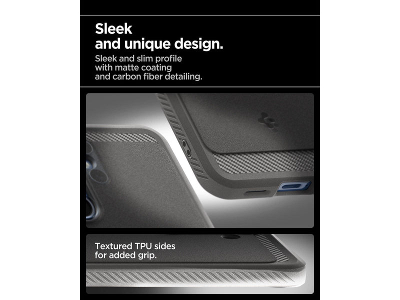 Spigen Rugged Armor MagSafe - Marble Grey - Samsung Galaxy S25