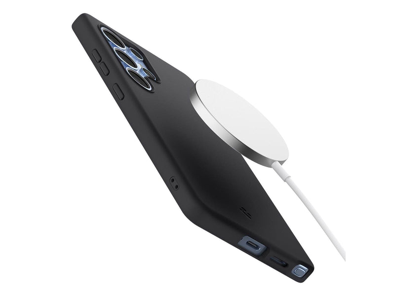 Spigen Silicone Fit MagSafe - Black - Samsung Galaxy S25 Ultra