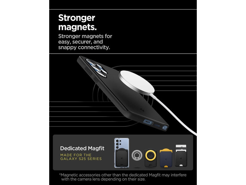 Spigen Thin Fit MagSafe - Black - Samsung Galaxy S25 Ultra