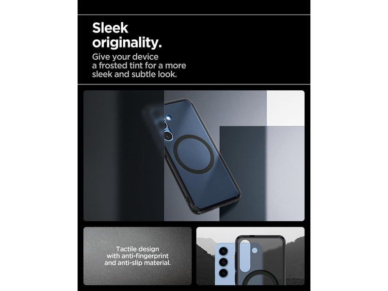 Spigen Ultra Hybrid MagSafe - Frost Black - Samsung Galaxy S25
