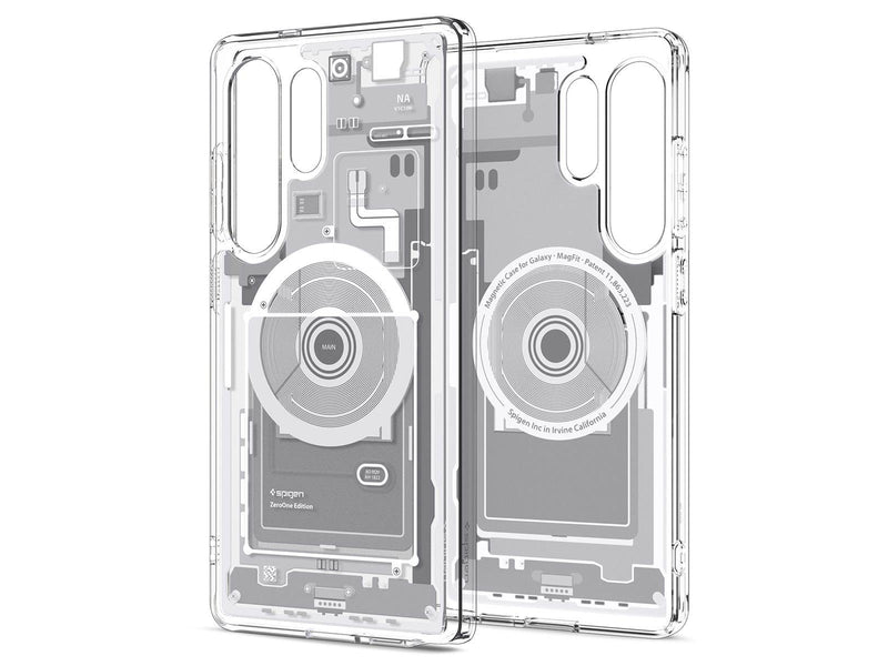 Spigen Ultra Hybrid MagSafe - Zero One White - Samsung Galaxy S25 Ultra