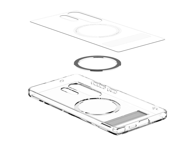 Spigen Ultra Hybrid S MagSafe - Clear White - Samsung Galaxy S25 Ultra