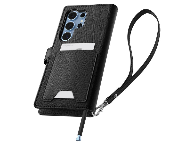 Spigen Wallet S - Black - Samsung Galaxy S25 Ultra