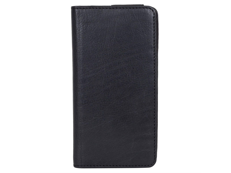Buffalo Wallet Leather Universal up to 5" - Black