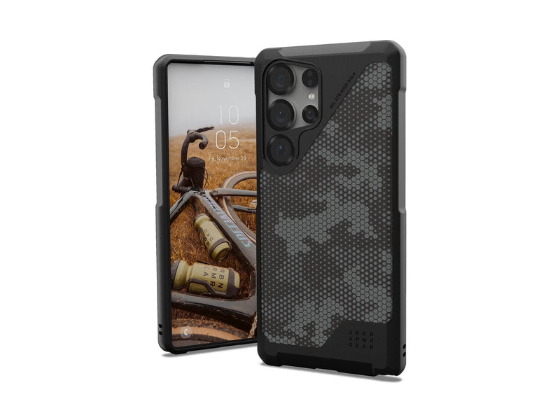 UAG Metropolis LT w/Magnet - Micro Hex Camo Graphite - Samsung Galaxy S25 Ultra