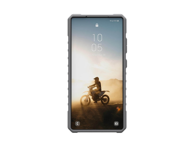 UAG Pathfinder Clear w/Magnet - Active Neon Lanyard - Samsung Galaxy S25 Ultra