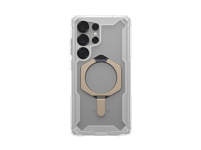 UAG Plasma XTE w/ Magnet - Clear/Titanium - Samsung Galaxy S25 Ultra