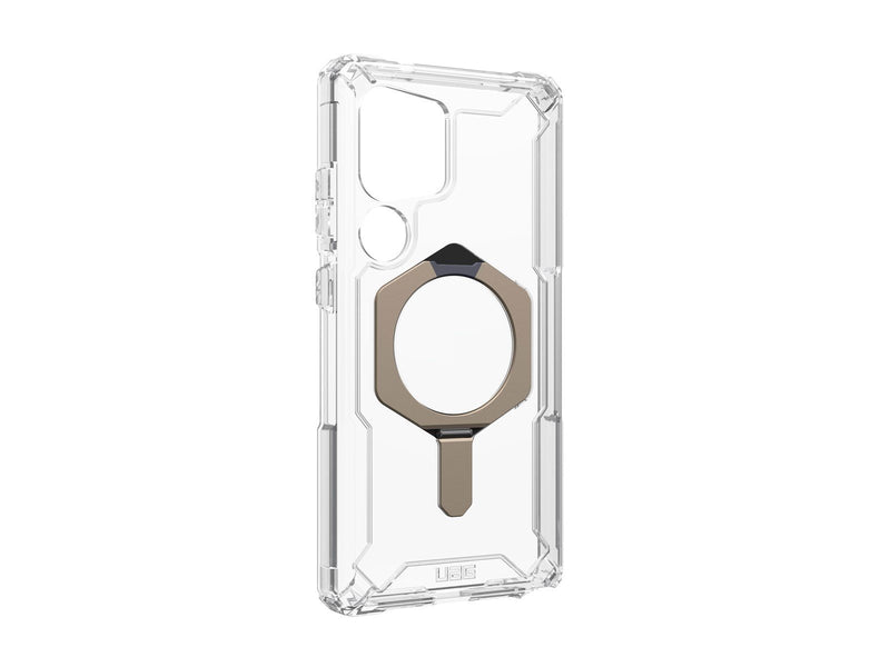 UAG Plasma XTE w/ Magnet - Clear/Titanium - Samsung Galaxy S25 Ultra