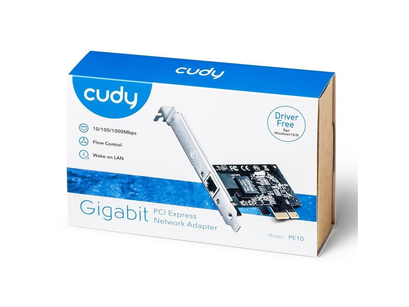 Cudy Adapter PCI-E PE10 Gigabit 1P Low Profile