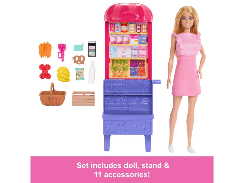 Barbie and Teresa Recipe for Friendship Malibu at the Market Doll and Playset