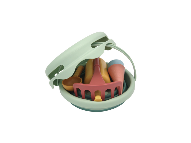 CompactToys 7in1 Sandtoys // Green BIO - green