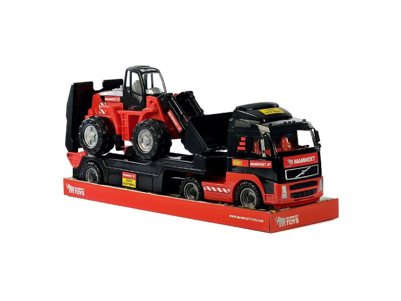 Mammoet Toys - Cavallino Mammoth Truck with Trailer and Excavator
