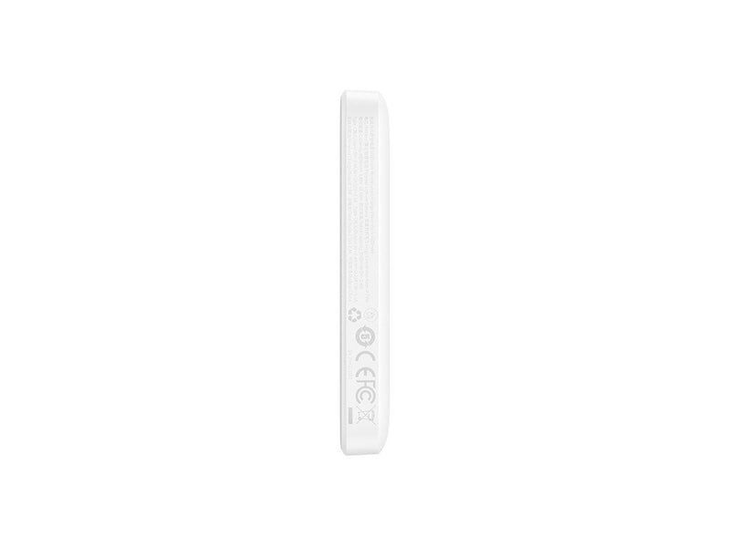 Baseus Magnetic Mini 6000mAh 20W MagSafe Magnetic Power Bank (White) Powerbank (Akku) - Weiß - 6000 mAh