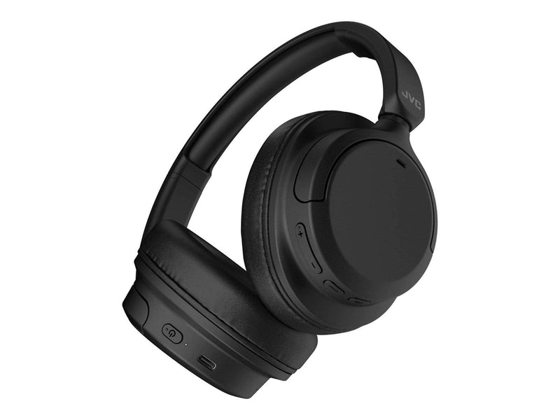 JVC Hybrid Noise Cancelling Over Ear Headphones - Black