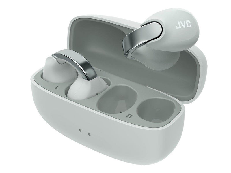 JVC Open Ear Nearphone True Wireless Headphones - White