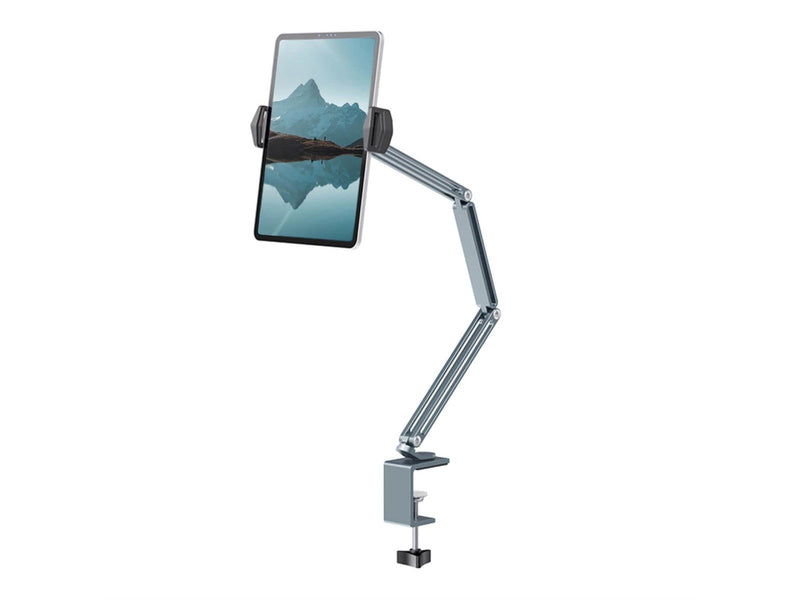 Desire2 Tablet Holder Flex Arm Mount for 12.9" Silver