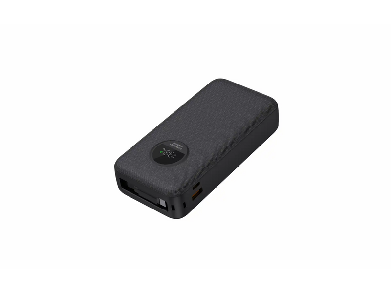 DENVER PQC-20065 - Fast charge Powerbank 20000mAh - Black Powerbank (Akku) - schwarz - 20000 mAh