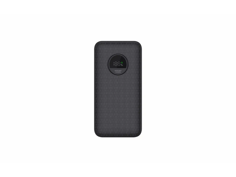 DENVER PQC-20065 - Fast charge Powerbank 20000mAh - Black Powerbank (Akku) - schwarz - 20000 mAh