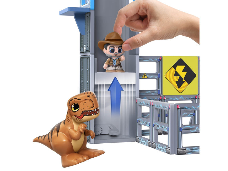 Tile Town Jurassic world park Magnetic tiles playset 70 pcs