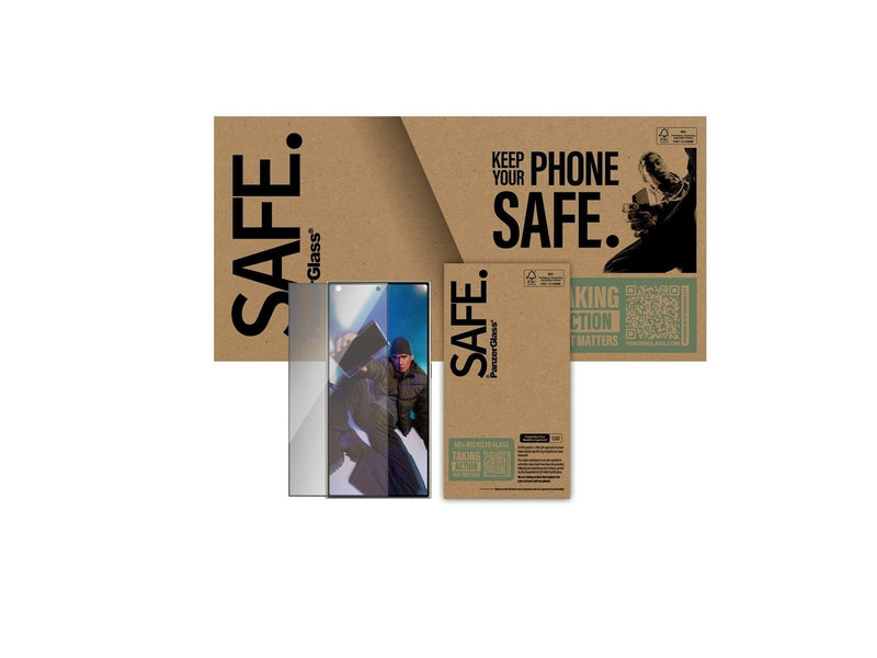 PanzerGlass SAFE. by  - screen protector for mobile phone - ultra-wide fit