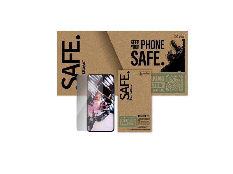 PanzerGlass SAFE. by  - screen protector for mobile phone - ultra-wide fit