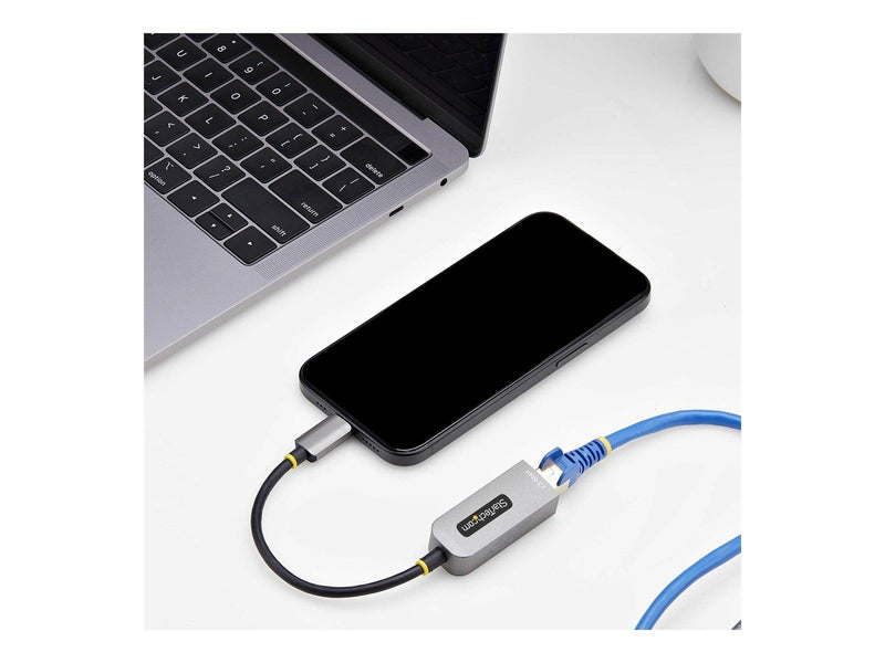 StarTech.com 2.5GbE USB-C to Ethernet Adapter - network adapter - USB-C 3.2 Gen 1 / Thunderbolt 3 - 10M/100M/1G/2.5 Gigabit Ethe