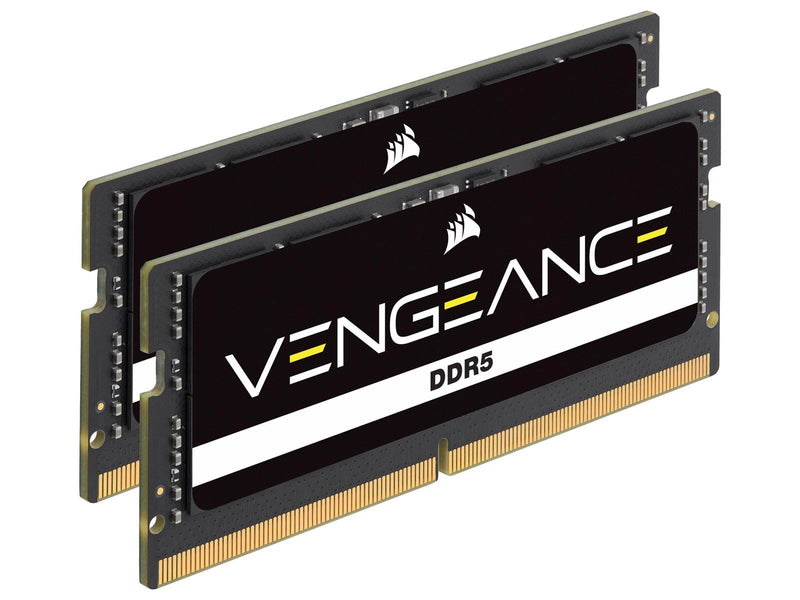 Corsair Vengeance SODIMM DDR5-5600 - 48GB - CL48 - Dual Channel (2 pcs) - Intel XMP - Schwarz