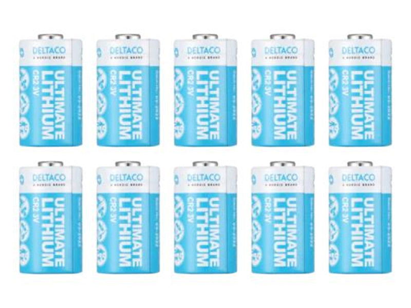 Deltaco Ultimate Lithium Battery CR2 - 10-pack