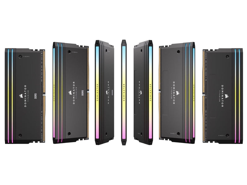 Corsair Dominator Titanium DDR5-6800 - 96GB - CL40 - Dual Channel (2 pcs) - Intel XMP - Black with RGB