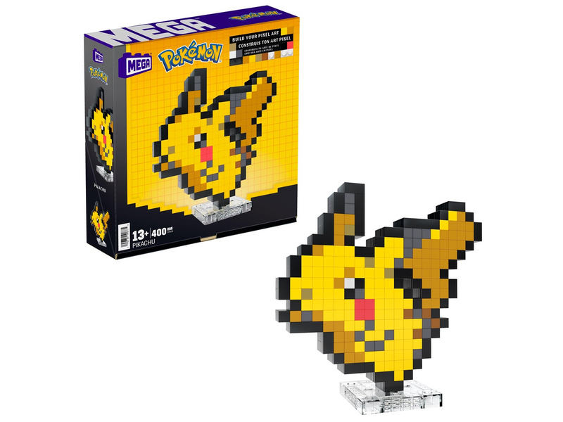 MEGA Pokémon Pikachu Pixel Art