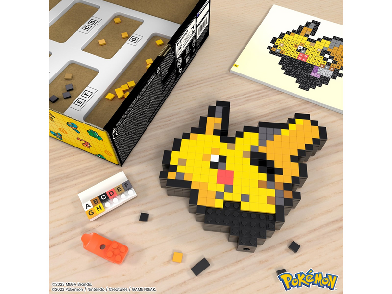 MEGA Pokémon Pikachu Pixel Art