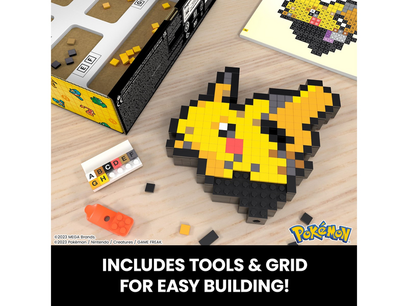 MEGA Pokémon Pikachu Pixel Art