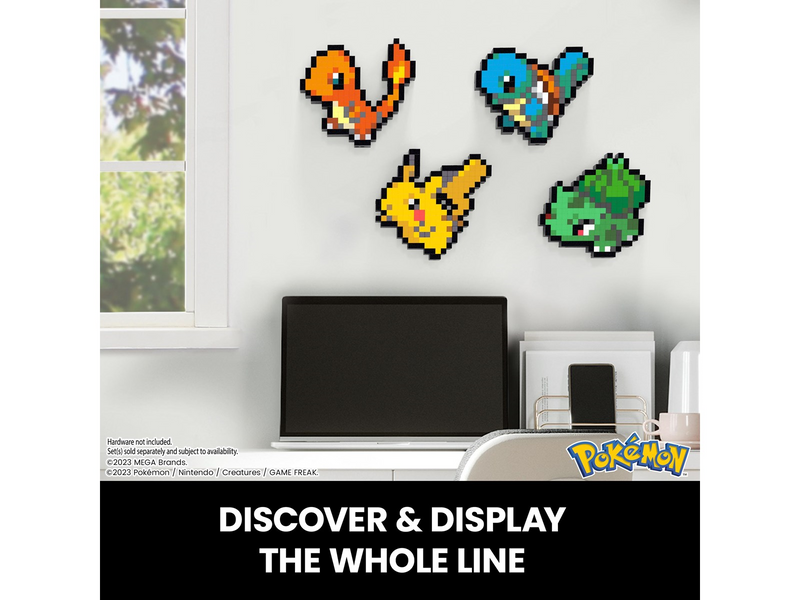 MEGA Pokémon Pikachu Pixel Art