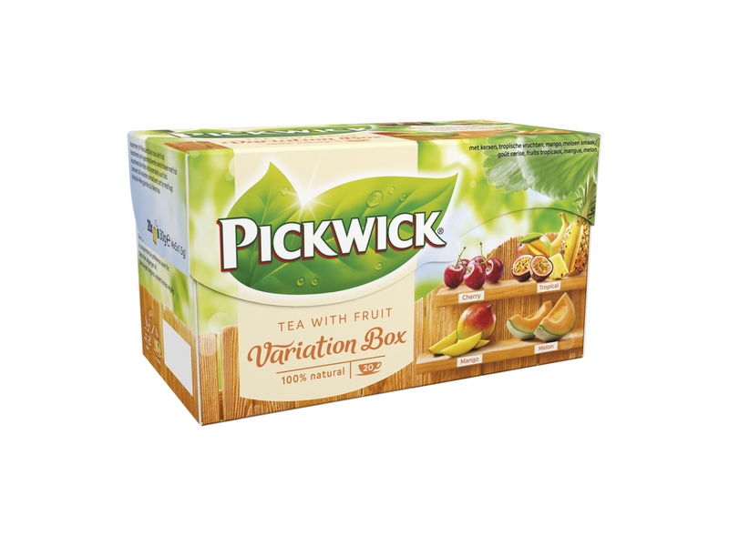 Pickwick Orange Tea Variation Box - 20 pcs