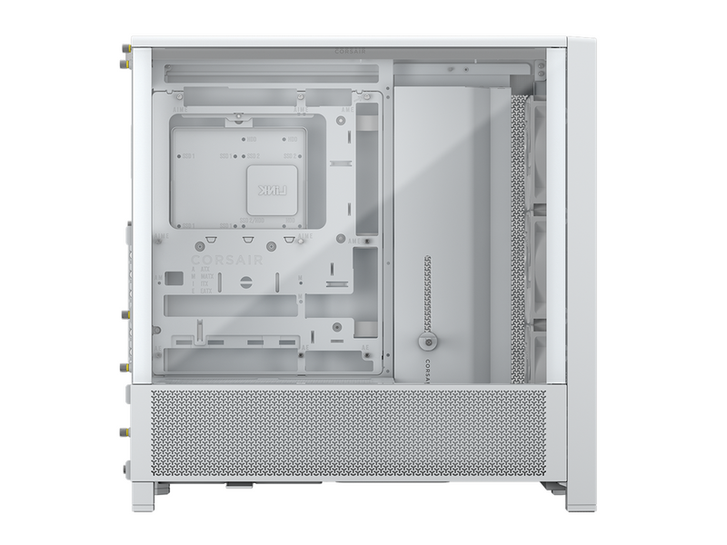 Corsair FRAME 4000D RS (3 white fans) - Gehäuse - Miditower - Weiß