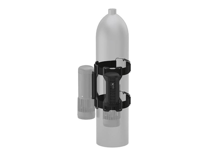 Lefeet S1 Pro scooter mounting kit on oxygen cylinder