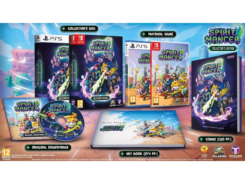 Spirit Mancer (Collector's Edition) - Sony PlayStation 5 - Plattform - PEGI 12