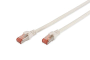 DIGITUS Patch-Kabel RJ-45 (M) zu RJ-45 (M) 10m Kupfer S/FTP Cat 6 weiß (DK-1644-100/WH)