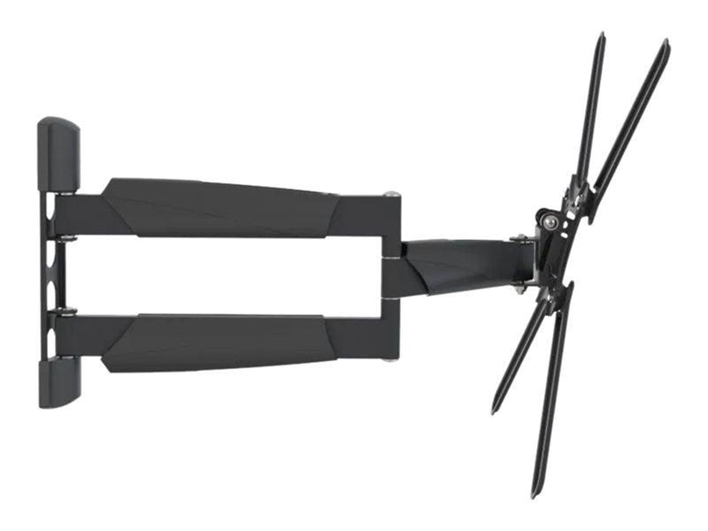 Barkan BM343LP mounting kit - full-motion - for LCD display/ curved LCD display - black 36.2 kg 65" 100 x 100 mm
