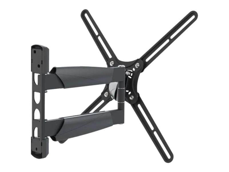 Barkan BM343LP mounting kit - full-motion - for LCD display/ curved LCD display - black 36.2 kg 65" 100 x 100 mm