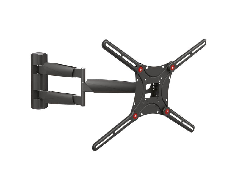 Barkan BM443LP mounting kit - full-motion - for TV - long - black 50 kg 13"-83" 100 x 100 mm