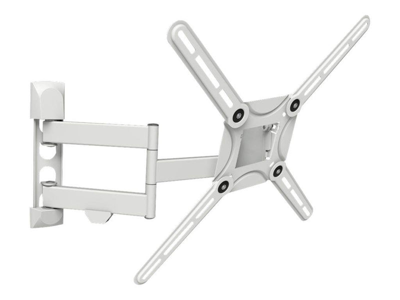 Barkan 3400W bracket - full-motion - for LCD TV / curved LCD TV - white 40 kg 65" 100 x 100 mm